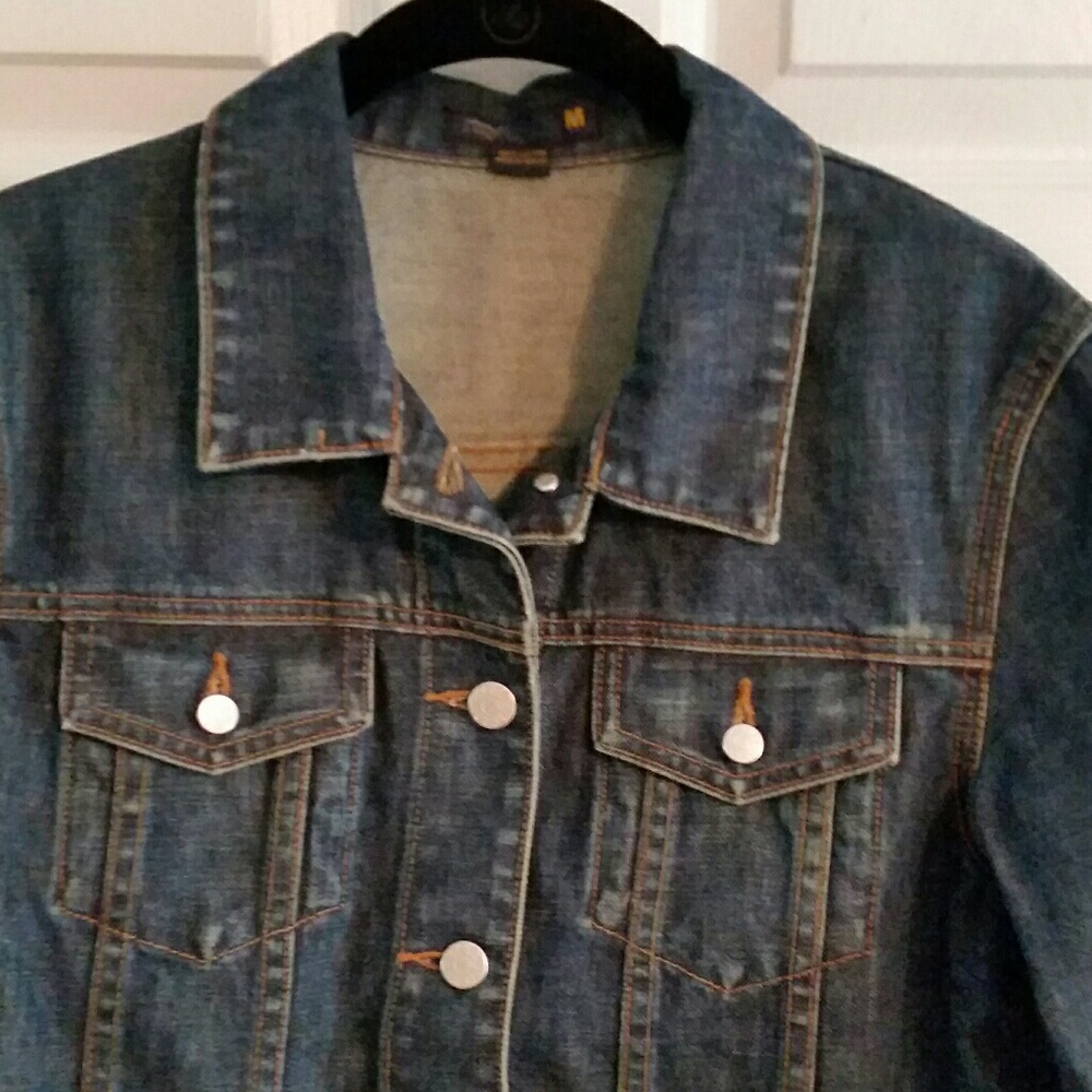 J. Crew Dark Blue Denim Jean Jacket